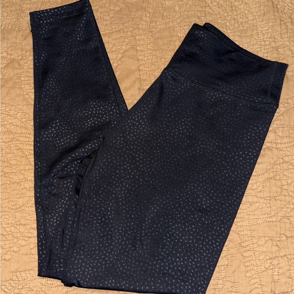 BuffBunny Rebel Legging- Black Bossy Print Size L